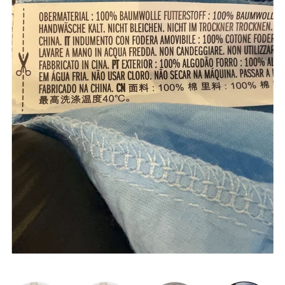 English Factory Light Blue Ruffle Mini Dress - Picture 7 of 7